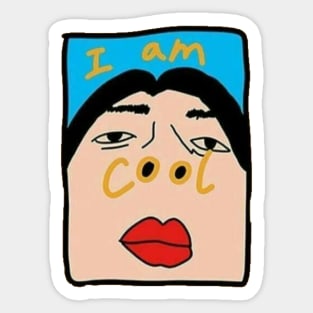 I am cool Sticker